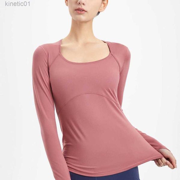 designer lululemens t shirt original springsummer yoga suit yoga long sleeved tshirt professional highend feel outerwear sports and fitness, White
designer lululemens t shirt original springsummer yoga suit yoga long sleeved tshirt professional highend feel outerwear sports and fitness, White