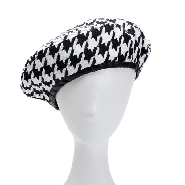 berets 2022 fashion beret hats women casual corduroy cap winter blackwhite houndstooth berets female caps z0616, Blue;gray
berets 2022 fashion beret hats women casual corduroy cap winter blackwhite houndstooth berets female caps z0616, Blue;gray