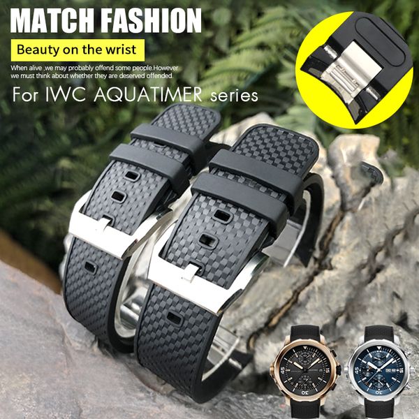 22mm fluororubber fkm watch band fit for iwc new aquatimer automatic family iw328801 iw329001 iw376805 black waterproof rubber strap quick r, Black;brown
22mm fluororubber fkm watch band fit for iwc new aquatimer automatic family iw328801 iw329001 iw376805 black waterproof rubber strap quick r, Black;brown