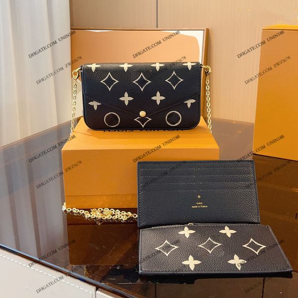 23ss women crossbody bags luxurys designers wallet pochette handbag classic fiower golden chain bag genuine leather messenger wallets purse
23ss women crossbody bags luxurys designers wallet pochette handbag classic fiower golden chain bag genuine leather messenger wallets purse