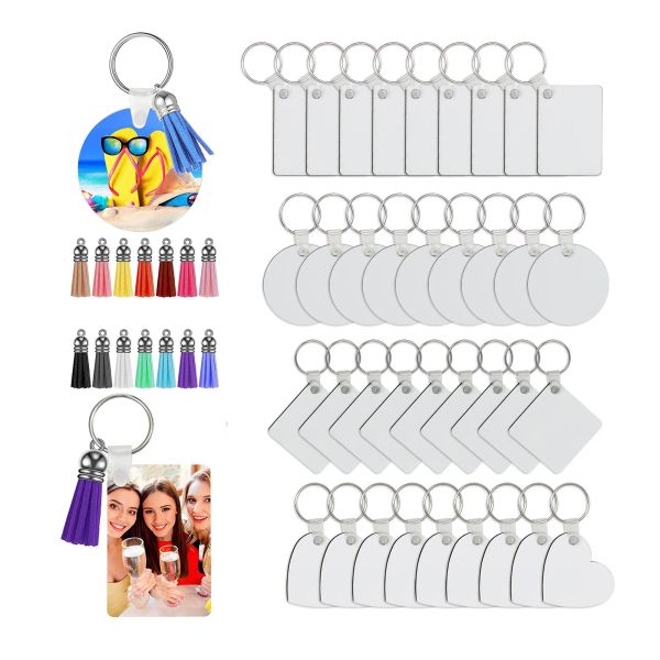 sublimation blank key chain with tassel custom doublesided multi shape keychain bag pendant personalized christmas ornament, Silver
sublimation blank key chain with tassel custom doublesided multi shape keychain bag pendant personalized christmas ornament, Silver