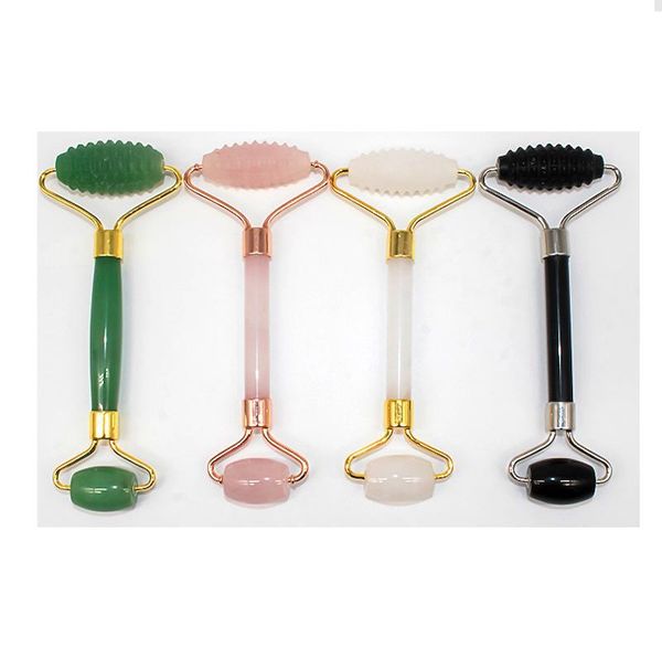face roller facial massager serrate double-head jade crystal powder obsidian dongling jade white jade massage roller beauty tool free
face roller facial massager serrate double-head jade crystal powder obsidian dongling jade white jade massage roller beauty tool free