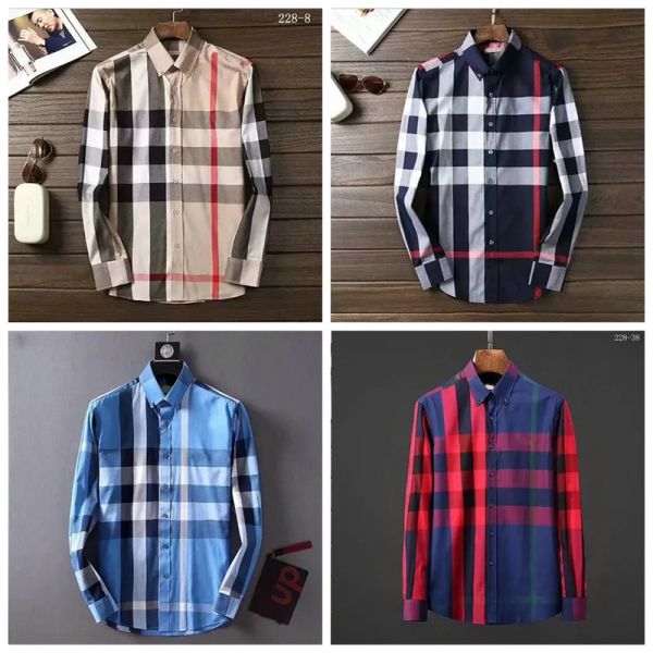 2023 designer men's dress shirt luxury slim silk t-shirt short sleeve casual business wear plaid pattern brand 19 color asia size s-4xl, White;black
2023 designer men's dress shirt luxury slim silk t-shirt short sleeve casual business wear plaid pattern brand 19 color asia size s-4xl, White;black
