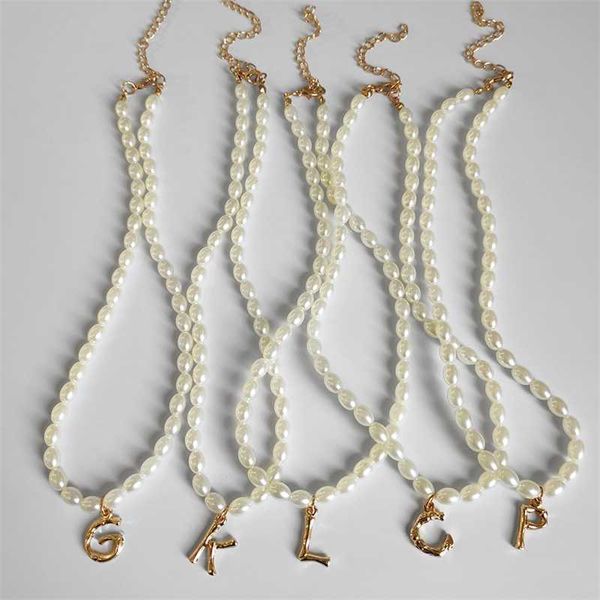 beaded necklaces simple white oval imitation pearl beads necklace for women golden bamboo letters baroque pearls choker trendy jewelry 23061, Silver
beaded necklaces simple white oval imitation pearl beads necklace for women golden bamboo letters baroque pearls choker trendy jewelry 23061, Silver