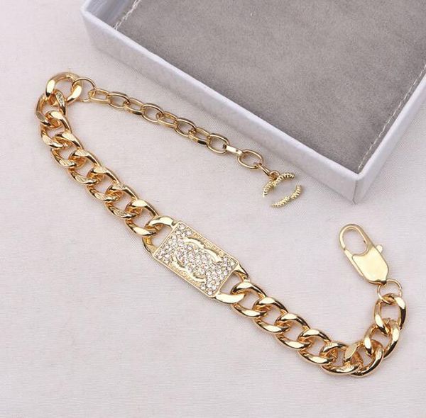 luxury designer brand letter bracelets link chain fashion women 18k gold plated geometry crystal jewelry accessories gifts, Black
luxury designer brand letter bracelets link chain fashion women 18k gold plated geometry crystal jewelry accessories gifts, Black