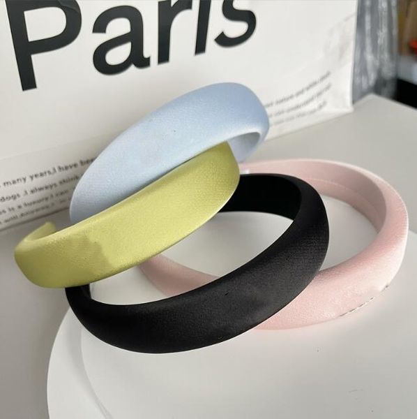 new french girls' thin edge hair band satin solid high head head band designer fashion brand wide edge hair accessories, Slivery;white
new french girls' thin edge hair band satin solid high head head band designer fashion brand wide edge hair accessories, Slivery;white