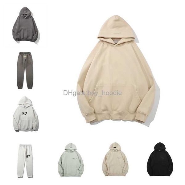 designer fog ess reflective hoodies fashion streetwear men's and women's hoodie 5 colors optional plus fleece thickened hoodie, Black
designer fog ess reflective hoodies fashion streetwear men's and women's hoodie 5 colors optional plus fleece thickened hoodie, Black