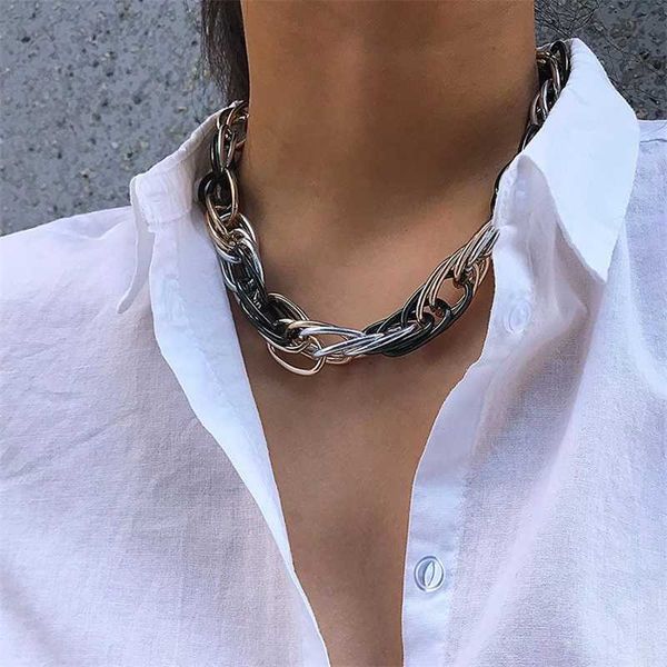 strands punk thick cross chain necklace for women hip hop short chunky choker necklaces chains on neck 2023 fashion jewelry collar gifts 230, Black
strands punk thick cross chain necklace for women hip hop short chunky choker necklaces chains on neck 2023 fashion jewelry collar gifts 230, Black