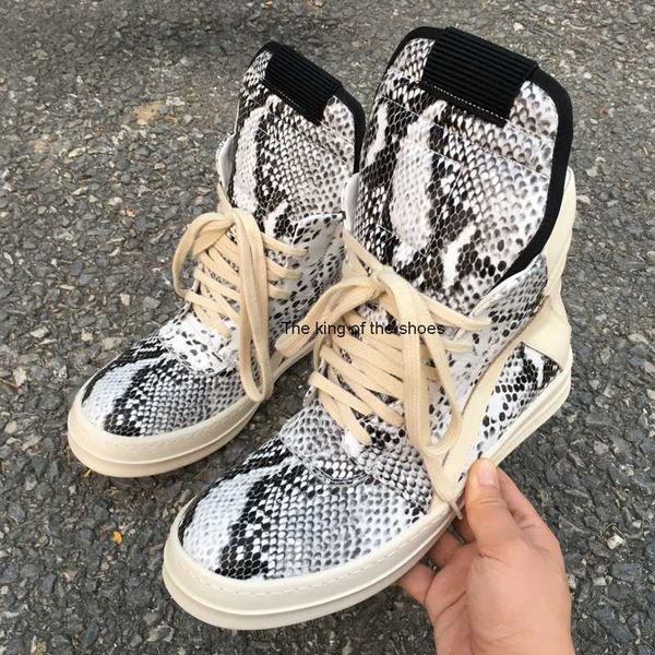 new ro men boots snake pattern height taller 3cm mens leisure ankle boot genuine leather youth sewing shoes plus size 46 472023 og, Black
new ro men boots snake pattern height taller 3cm mens leisure ankle boot genuine leather youth sewing shoes plus size 46 472023 og, Black