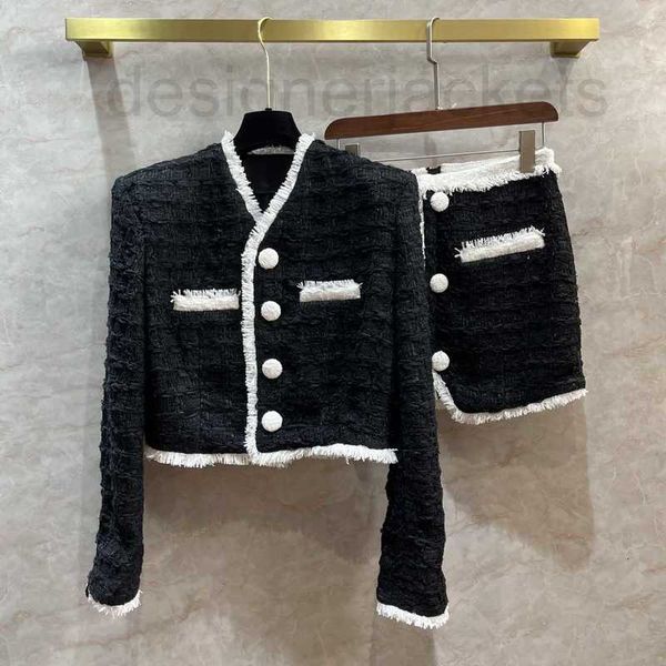 women's jackets designer 2023 brand jacket new autumn winter fashion tweed coat black cardigan high-grade casual spring coat birthday g, Black;brown
women's jackets designer 2023 brand jacket new autumn winter fashion tweed coat black cardigan high-grade casual spring coat birthday g, Black;brown