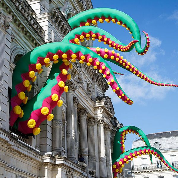 6m 20fth with blower customized urban-art outdoor green giant inflatable ocs tentacle inkfish feet for halloween decoration party decoration
6m 20fth with blower customized urban-art outdoor green giant inflatable ocs tentacle inkfish feet for halloween decoration party decoration