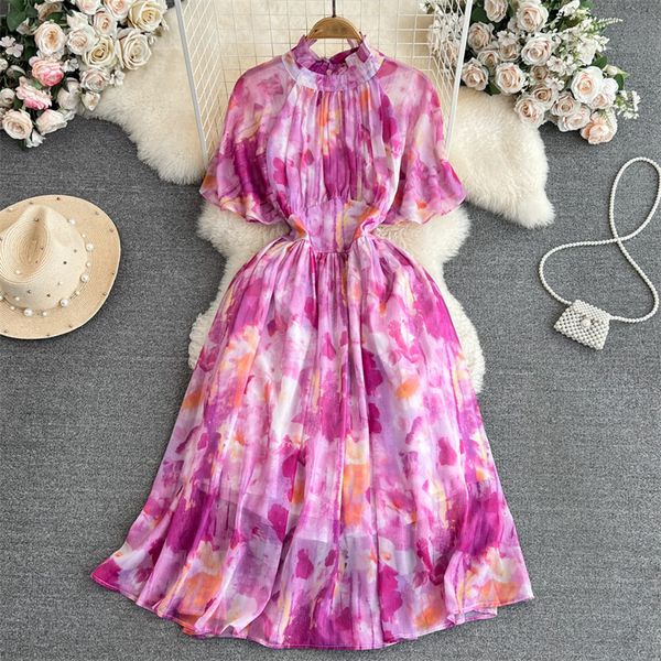 urban dresses summer women stand-up collar short sleeve mid-length sweet pink print dress elegant vestidos bow lace-up ladies chiffon dresse, White;black
urban dresses summer women stand-up collar short sleeve mid-length sweet pink print dress elegant vestidos bow lace-up ladies chiffon dresse, White;black