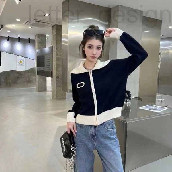 women's knits & tees designer hh2022 autumn and winter new simple casual color blocking loose zipper long sleeve knitted cardigan gevf, White
women's knits & tees designer hh2022 autumn and winter new simple casual color blocking loose zipper long sleeve knitted cardigan gevf, White