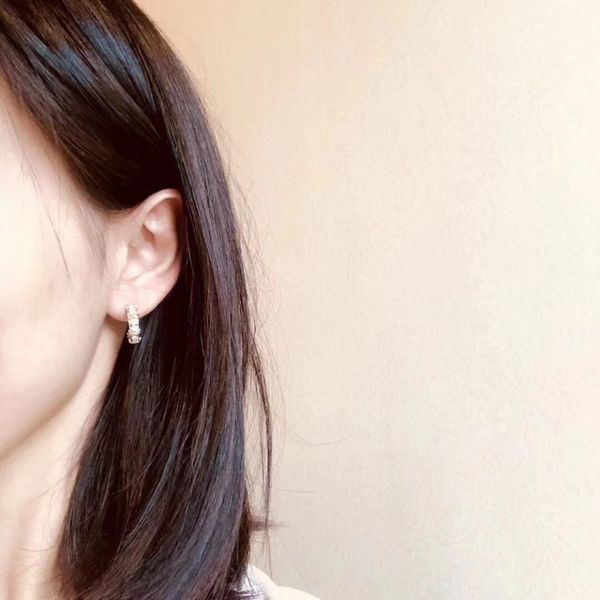 classic jewelry women's earrings fashion designer earrings girls valentine's day gift factory wholesale with box, Golden;silver
classic jewelry women's earrings fashion designer earrings girls valentine's day gift factory wholesale with box, Golden;silver