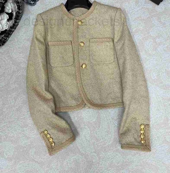 women's jackets designer 2023 new brand autumn winter ootd fashion jacket grade metal buckle tweed casual spring coat cardigan mother&#, Black;brown
women's jackets designer 2023 new brand autumn winter ootd fashion jacket grade metal buckle tweed casual spring coat cardigan mother&#, Black;brown