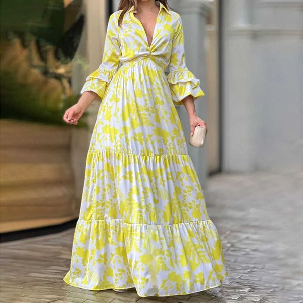 spring new 2023 ins fashion print v-neck flare sleeves extra large sleeve long dress ladies lace dresses40, White;black
spring new 2023 ins fashion print v-neck flare sleeves extra large sleeve long dress ladies lace dresses40, White;black