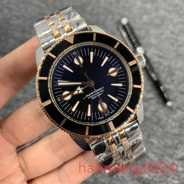 v3 aaa breitling luxury watch two tone superocean heritage 57 b20 automatic mechanical movement watch stainless steel strap floding clasp me, Slivery;golden
v3 aaa breitling luxury watch two tone superocean heritage 57 b20 automatic mechanical movement watch stainless steel strap floding clasp me, Slivery;golden