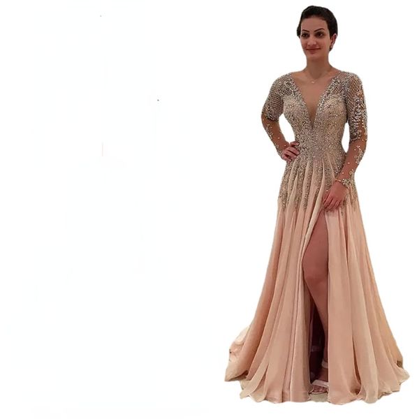 gorgeous crystals backless dresses evening wear deep v neck beaded prom gowns floor length a line chiffon split side formal dress, Black;red
gorgeous crystals backless dresses evening wear deep v neck beaded prom gowns floor length a line chiffon split side formal dress, Black;red