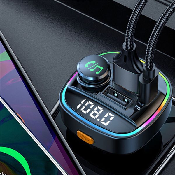 c22 bluetooth-compatible 5.0 wireless car kit handlcd fm transmitter qc3.0 dual usb pd car charger u disk mp3 music play
c22 bluetooth-compatible 5.0 wireless car kit handlcd fm transmitter qc3.0 dual usb pd car charger u disk mp3 music play