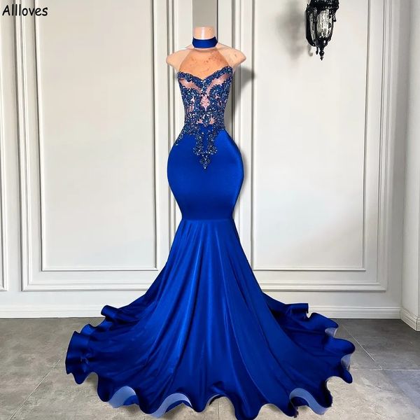 arabic aso ebi royal blue long mermaid evening dresses halter beading sleeveless women special occasion prom gowns slim fit open back vestid, Black;red
arabic aso ebi royal blue long mermaid evening dresses halter beading sleeveless women special occasion prom gowns slim fit open back vestid, Black;red
