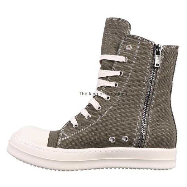 2023 luxury rick designer ro boots shoes owens big size men army green women high canvas ss man woman casual sneaker women's lifted sho, Black
2023 luxury rick designer ro boots shoes owens big size men army green women high canvas ss man woman casual sneaker women's lifted sho, Black
