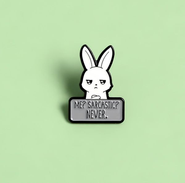 new creative rabbit holding a sign brand unhappy expression brooch long ears fashion cartoon cute children denim clothes gift tide5057920, Gray
new creative rabbit holding a sign brand unhappy expression brooch long ears fashion cartoon cute children denim clothes gift tide5057920, Gray