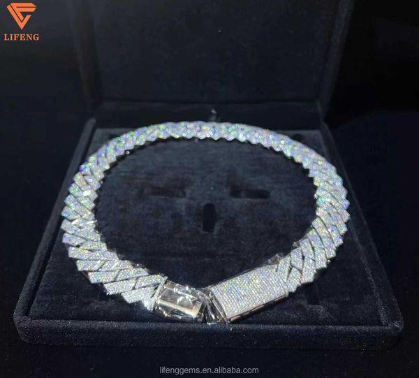 pass diamond miami hip hop jewelry vvs stone shiny 3row men 925 sterling silver necklace moissanite cuban link chain
pass diamond miami hip hop jewelry vvs stone shiny 3row men 925 sterling silver necklace moissanite cuban link chain