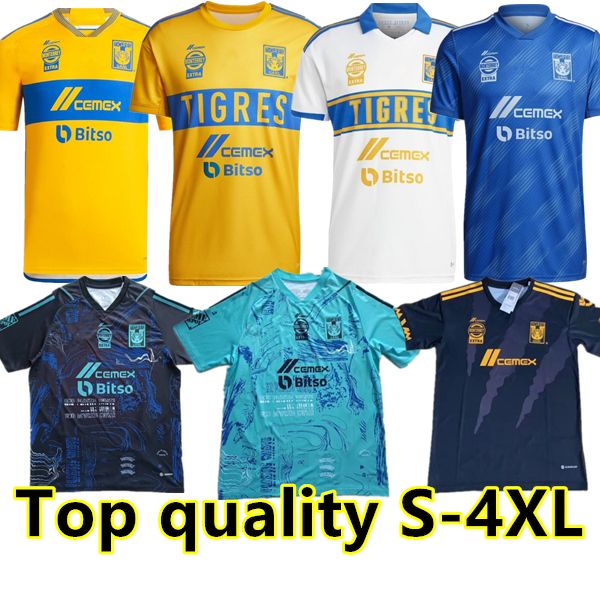 s-4xl 22 23 24 naul tigres home soccer jerseys 2023 2024 home away gignac vargas damian camiseta de foot maillot shirt third men kids goalke, Black;yellow
s-4xl 22 23 24 naul tigres home soccer jerseys 2023 2024 home away gignac vargas damian camiseta de foot maillot shirt third men kids goalke, Black;yellow