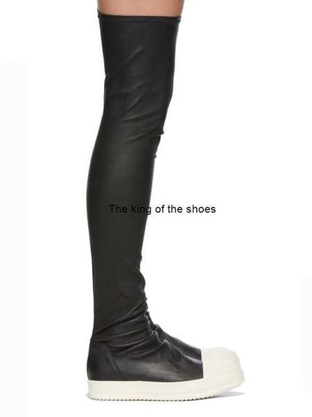 classic casual shoes rick hip hop women's snow flats high winter ro owens women boots, Black
classic casual shoes rick hip hop women's snow flats high winter ro owens women boots, Black