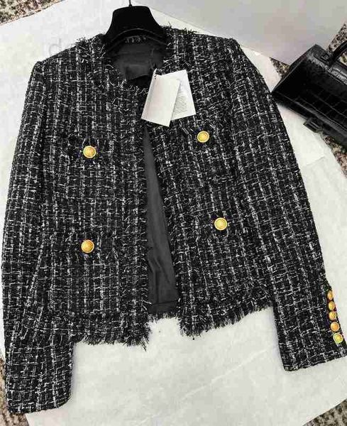 women's jackets designer 2023 brand jacket new autumn winter fashion metal buckle tweed coat cardigan high-grade casual spring coat bir, Black;brown
women's jackets designer 2023 brand jacket new autumn winter fashion metal buckle tweed coat cardigan high-grade casual spring coat bir, Black;brown
