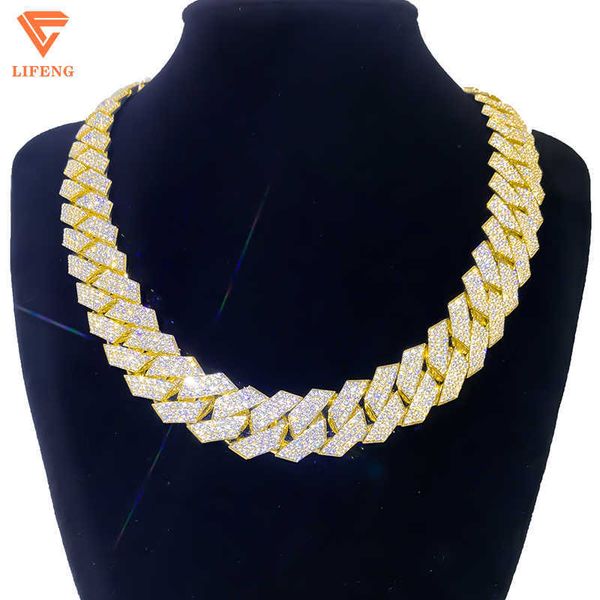 lifeng jewelry custom real gold chain 10k moissanite hip hop luxury iced out vvs diamond necklace cuban, Silver
lifeng jewelry custom real gold chain 10k moissanite hip hop luxury iced out vvs diamond necklace cuban, Silver