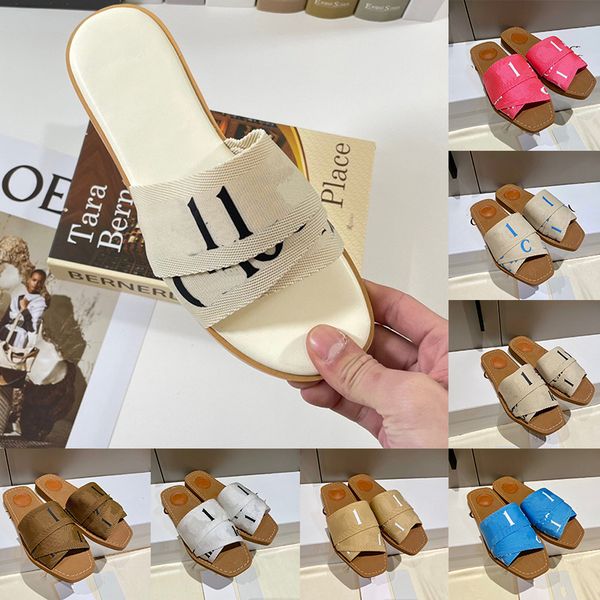 women slippers woody summer sandals beach sliders scuffs indoor shoes designer canvas cross woven outdoor peep toe casual claquette slipper, Black
women slippers woody summer sandals beach sliders scuffs indoor shoes designer canvas cross woven outdoor peep toe casual claquette slipper, Black