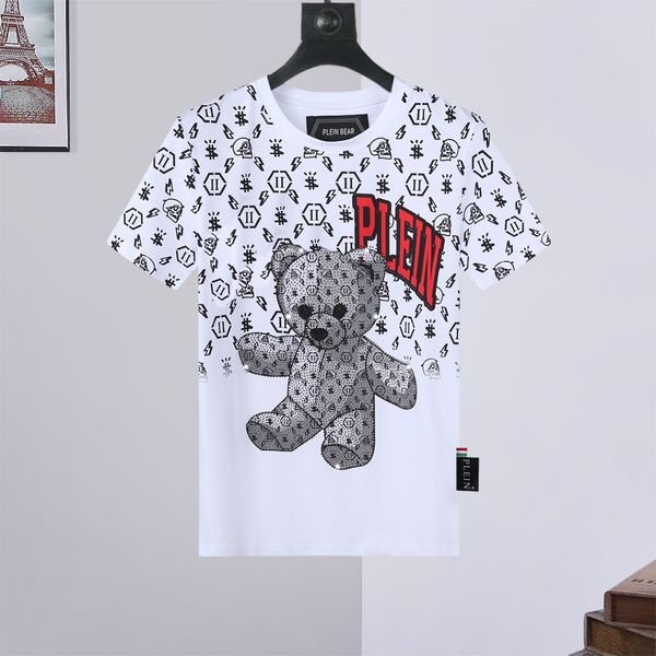 plein bear t shirt mens designer tshirts brand clothing rhinestone pp skulls men t-shirt round neck ss skull hip hop tshirt tees 16484, White;black
plein bear t shirt mens designer tshirts brand clothing rhinestone pp skulls men t-shirt round neck ss skull hip hop tshirt tees 16484, White;black