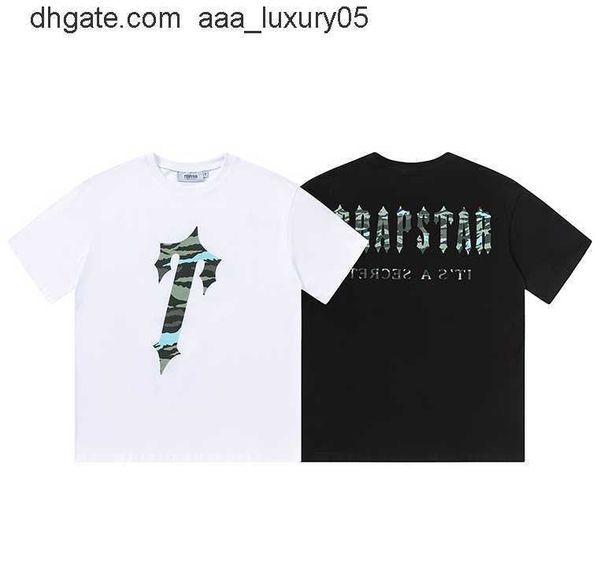 designer fashion clothing tshirt tees small trendy trapstar summer new blue camouflage large t-letter front back printed pure cotton short s, White;black
designer fashion clothing tshirt tees small trendy trapstar summer new blue camouflage large t-letter front back printed pure cotton short s, White;black