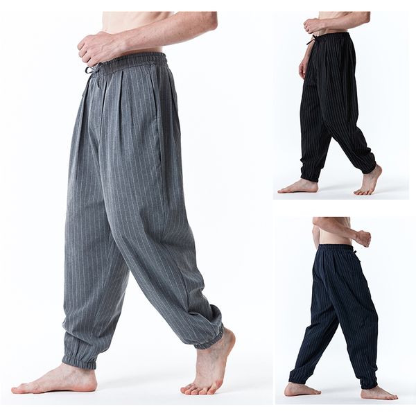 spring and summer harem pants men streetwear stripe cloose joggers mens pants cotton daily causal men handsome trousers beach, Black
spring and summer harem pants men streetwear stripe cloose joggers mens pants cotton daily causal men handsome trousers beach, Black