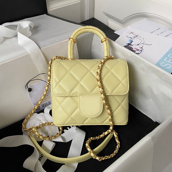 lambskin mini flap bag with handle designer chain bags 10a tweed mini crossbody bags with box c042
lambskin mini flap bag with handle designer chain bags 10a tweed mini crossbody bags with box c042