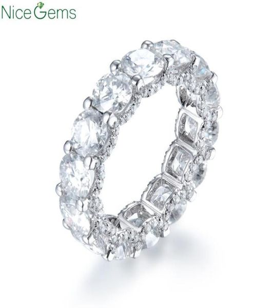 nicegems 14k white gold eternity band round brilliant cut 77ctw moissanite wedding ring band matching band d color vvs1 clarity3478831, Silver
nicegems 14k white gold eternity band round brilliant cut 77ctw moissanite wedding ring band matching band d color vvs1 clarity3478831, Silver