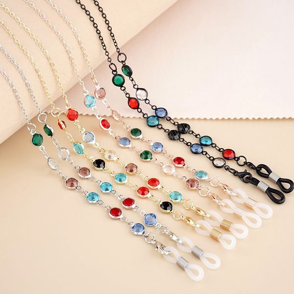 75cm colorful beads sunglasses chains crystals rhinestones eyeglass cord holder lanyard necklace glasses neck strap
75cm colorful beads sunglasses chains crystals rhinestones eyeglass cord holder lanyard necklace glasses neck strap