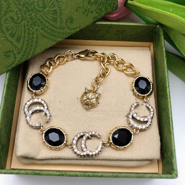 designer ggity charm luxury bracelets double g fashion jewelry women chain metal bracelet pearl for woman chains gifts juh0, Black
designer ggity charm luxury bracelets double g fashion jewelry women chain metal bracelet pearl for woman chains gifts juh0, Black
