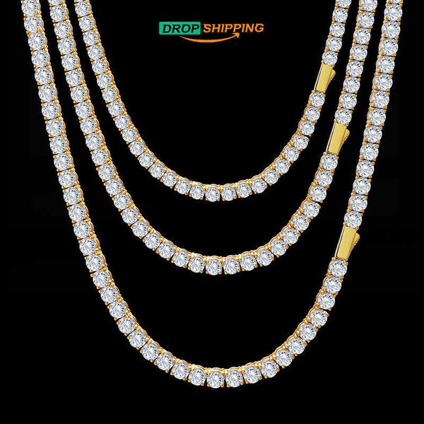 drop shipping 3mm iced out silver d color moissanite clustered tennis chain necklace
drop shipping 3mm iced out silver d color moissanite clustered tennis chain necklace