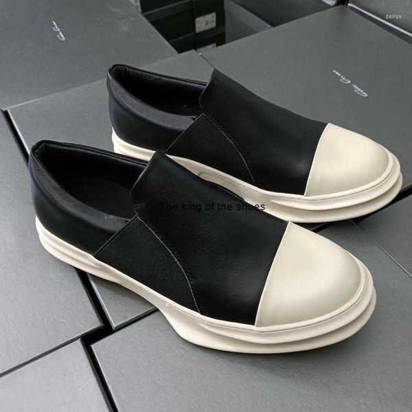 boots ro loafer shoes low-breathable casual couple men's women's genuine leather thick-soled slip-ons, Black
boots ro loafer shoes low-breathable casual couple men's women's genuine leather thick-soled slip-ons, Black