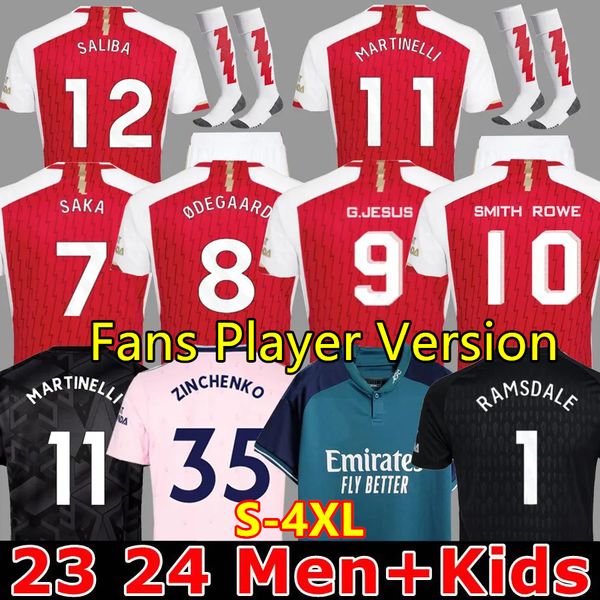 23 24 fans player version odegaard smith rowe g.jesus saka soccer jerseys saliba martinelli 2023 2024 nketiah football kits shirt men kids b, Black;yellow
23 24 fans player version odegaard smith rowe g.jesus saka soccer jerseys saliba martinelli 2023 2024 nketiah football kits shirt men kids b, Black;yellow
