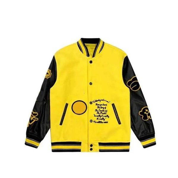 mens jackets baseball varsity jacket letter stitching embroidery autumn and winter men loose causal outwear coats wtyy, Black
mens jackets baseball varsity jacket letter stitching embroidery autumn and winter men loose causal outwear coats wtyy, Black