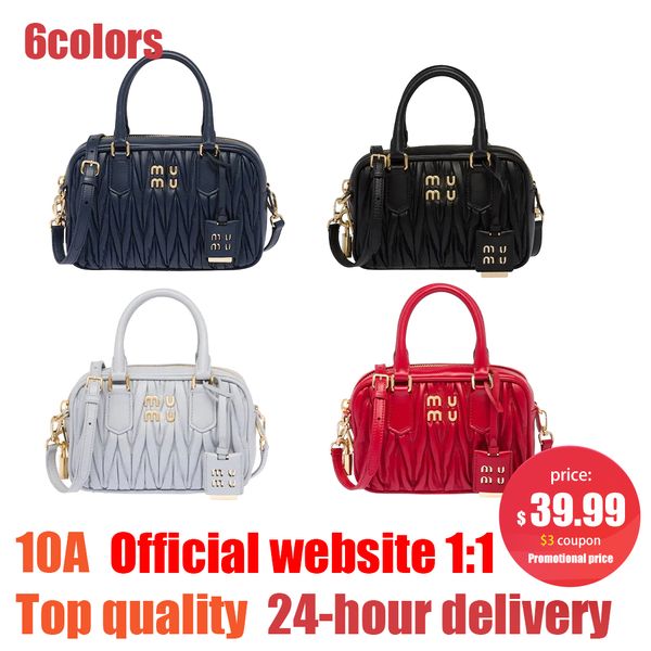 miumiu matelasse bowling handbags shoulder luxurys designer baguette bag women tote cowhide cosmetic miu travel bags cross body purses city
miumiu matelasse bowling handbags shoulder luxurys designer baguette bag women tote cowhide cosmetic miu travel bags cross body purses city