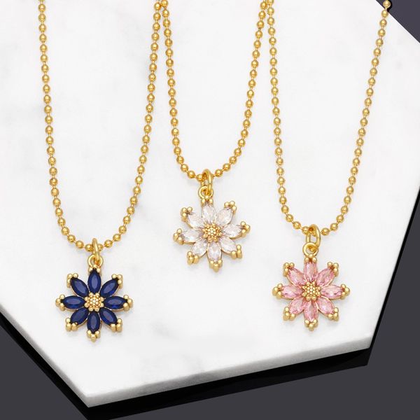 red/green/pink crystal flowers pendant necklace lovely romantic wedding party jewelry accessories for women valentine's day gift, Silver
red/green/pink crystal flowers pendant necklace lovely romantic wedding party jewelry accessories for women valentine's day gift, Silver