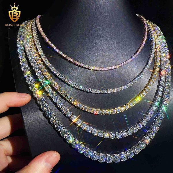 custom hip hop jewelry necklace 2mm 3mm 4mm 5mm 6.5mm 925 sterling silver hiphop chain vvs moissanite tennis chain
custom hip hop jewelry necklace 2mm 3mm 4mm 5mm 6.5mm 925 sterling silver hiphop chain vvs moissanite tennis chain
