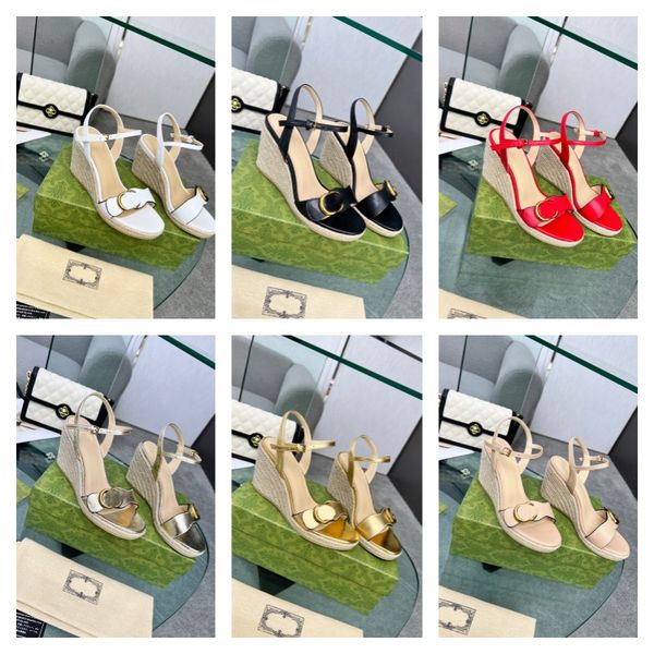 double g women wedge sandals high heel platform shoes metal buckle espadrille wedges sandal wedding dress shoes calfskin fisherman shoe gu a, Black
double g women wedge sandals high heel platform shoes metal buckle espadrille wedges sandal wedding dress shoes calfskin fisherman shoe gu a, Black