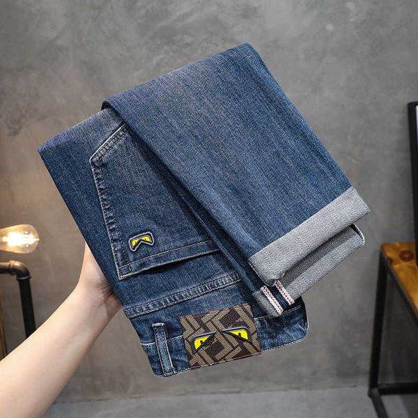 autumn fashion brand winter premium wash blue jeans men's elastic slim fit small foot thick denim pants
autumn fashion brand winter premium wash blue jeans men's elastic slim fit small foot thick denim pants