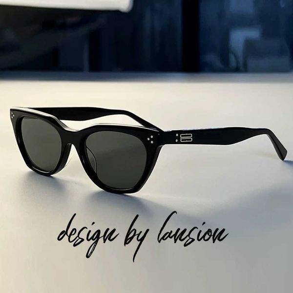 tang yixin's same gm women's cat eyes fashionable sun protection uv sunglasses for couples premium feeling glasses, White;black
tang yixin's same gm women's cat eyes fashionable sun protection uv sunglasses for couples premium feeling glasses, White;black