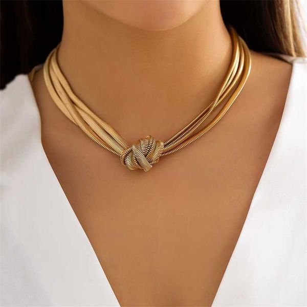 pendant necklaces punk chunky chian knotted short choker necklace for women trendy statement thick chain neck 2023 fashion jewelry collar 23, Silver
pendant necklaces punk chunky chian knotted short choker necklace for women trendy statement thick chain neck 2023 fashion jewelry collar 23, Silver